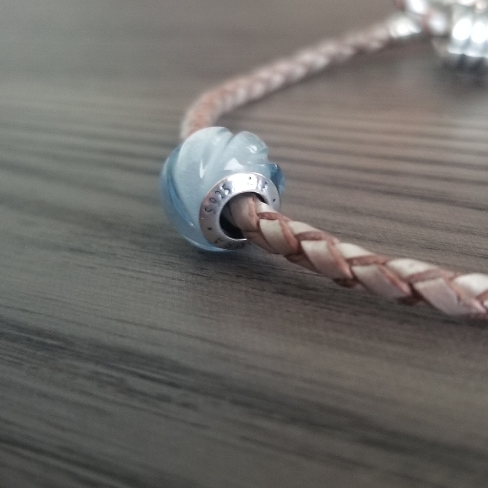 Blue Ripples Pandora charm - Picture 2 of 2